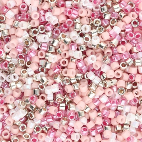Mix Miyuki Delica 11/0 - Light Pink x8g