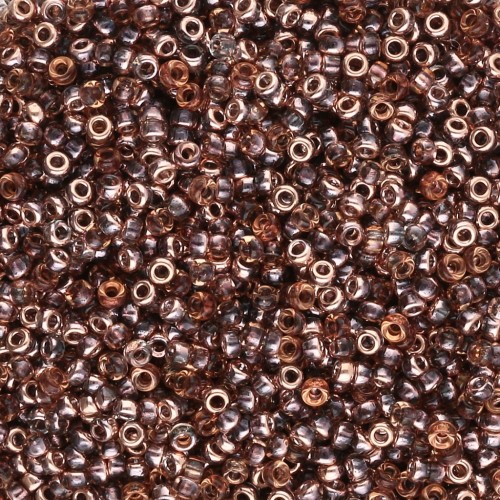 Rocaille Miyuki 15/0 55007 - Crystal Capri Gold x8g