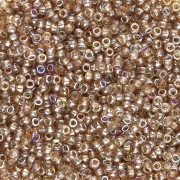 Rocaille Miyuki 15/0 55019 - Crystal Brown Rainbow x8g