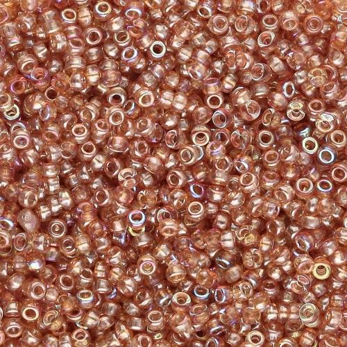 Rocaille Miyuki 15/0 55022 - Crystal Orange Rainbow x8g
