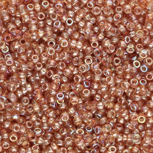 Rocaille Miyuki 15/0 55022 - Crystal Orange Rainbow x8g