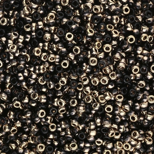 Rocaille Miyuki 15/0 55032 - Black Amber x8g