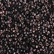 Rocaille Miyuki 15/0 55034 - Black Capri Gold x8g