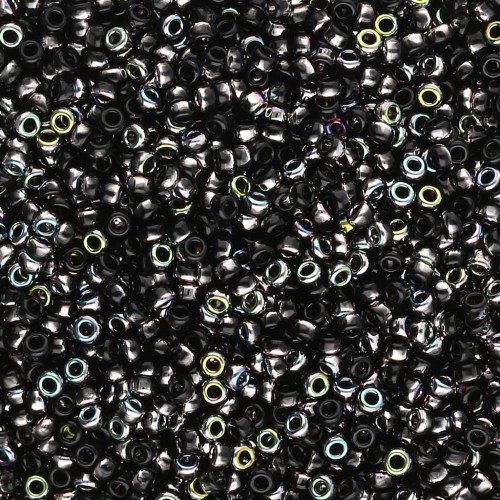 Rocaille Miyuki 15/0 55038 - Black Vitrail x8g