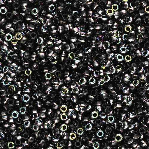 Rocaille Miyuki 15/0 55038 - Black Vitrail x8g