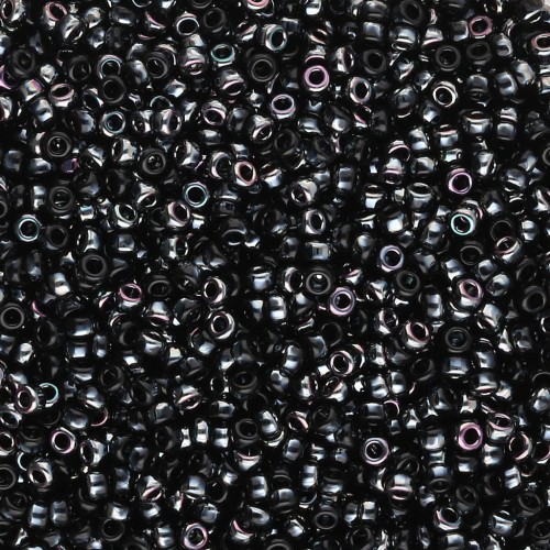 Rocaille Miyuki 15/0 55039 - Black Apricot Medium x8g