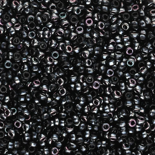 Rocaille Miyuki 15/0 55039 - Black Apricot Medium x8g