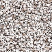 Rocaille Miyuki 15/0 55064 - Opaque White Valentinite Mat x8g