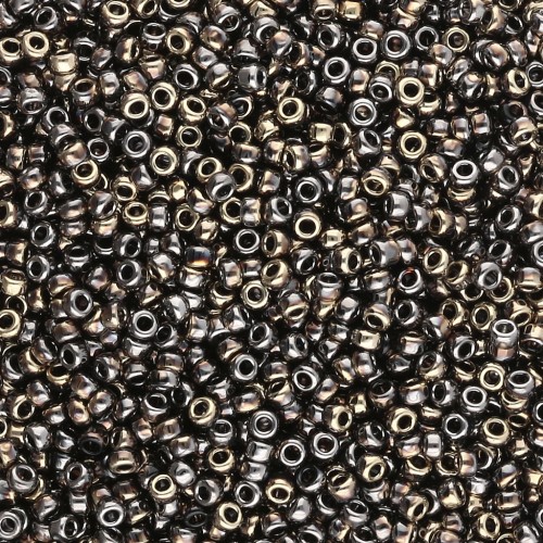 Rocaille Miyuki 15/0 55071 - Black California Graphite x8g