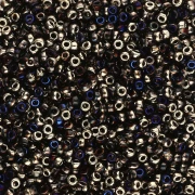 Rocaille Miyuki 15/0 55072 - Black California Blue x8g