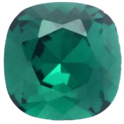 Cabochon carré Aurora A4470 10 mm - Emerald x1