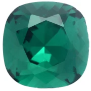 Cabochon carré Aurora A4470 10 mm - Emerald x1