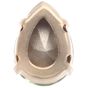 Cristal serti Aurora A4320 Drop 14x10 mm - Doré - Crystal Sunshine Delite x1
