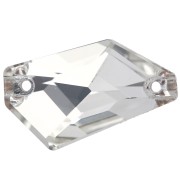 Géométrique - Cabochon - intercalaire Aurora A3267 22x13 mm - Crystal x1 Cabochon - intercalaire Aurora A3267 22x13 mm - Crystal x1