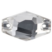 Géométrique - Cabochon - intercalaire Aurora A3261 18x11 mm - Crystal x1 Cabochon - intercalaire Aurora A3261 18x11 mm - Crystal x1