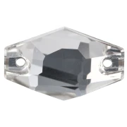 Cabochon - intercalaire Aurora A3261 18x11 mm - Crystal x1