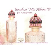 Perles en verre Hélios® par Puca® 6x10 mm - Transparent Constellation Orange x10g