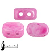 Perles en verre Lipsi® par Puca® 4x6 mm - Mishmash Rose x10g