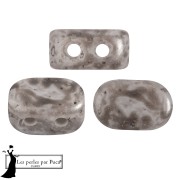 Perles en verre Lipsi® par Puca® 4x6 mm - Mishmash Taupe x10g