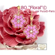 Perles en verre Lipsi® par Puca® 4x6 mm - Mishmash Topaz x10g