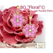 Perles en verre Lipsi® par Puca® 4x6 mm - Mishmash Violet x10g
