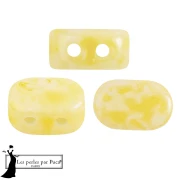 Perles en verre Lipsi® par Puca® 4x6 mm - Mishmash Yellow x10g