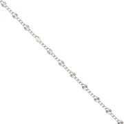 Chaîne maille Fantaisie 2.1 mm - Argent 925 x50cm
