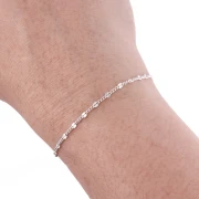Chaîne maille Fantaisie 2.1 mm - Argent 925 x50cm