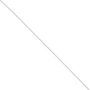 Chaîne maille Gourmette limée 1 mm - Argent 925 x50cm