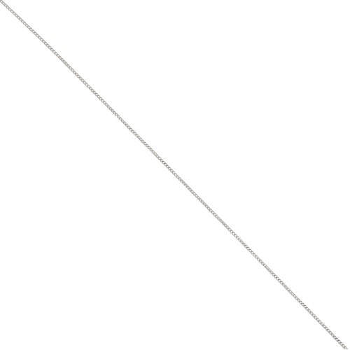 Chaîne maille Gourmette limée 1 mm - Argent 925 x50cm