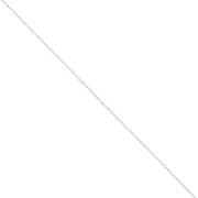 Chaîne maille Jaseron limée 1.35 mm - Argent 925 x50cm|raw }}