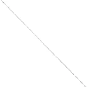 Chaîne maille Jaseron limée 1.35 mm - Argent 925 x50cm