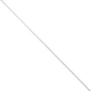 Chaîne maille Jaseron limée 1.7 mm - Argent 925 x50cm|raw }}