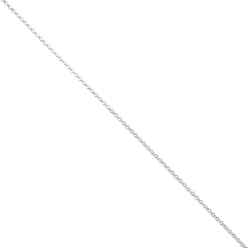Chaîne maille Jaseron limée 1.7 mm - Argent 925 x50cm