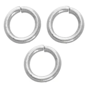 Anneaux ouverts 4x0.7 mm - Acier inoxydable 316L x100