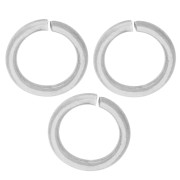 Anneaux ouverts 7x1 mm - Acier inoxydable 316L x100
