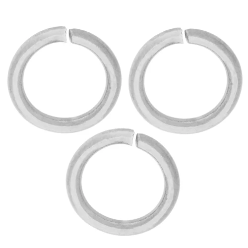 Anneaux ouverts 7x1 mm - Acier inoxydable 316L x100