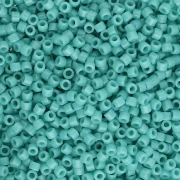 Miyuki Delica 11/0 DB0729 - Opaque Turquoise Green paquet de 100g