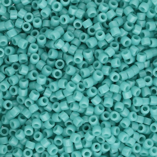 Miyuki Delica 11/0 DB0729 - Opaque Turquoise Green x100g