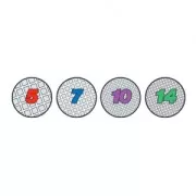 Feuille Toile Canevas Plastique à Broder et découper 26.7x34.3 cm n°7