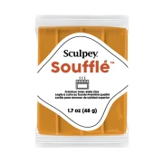 Pâte Sculpey Soufflé 48 gr - Crème brulée (n°6091)