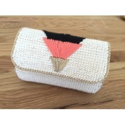 Base Canevas Plastique à Broder pour pochette et sac 33.5x35.5cm n°7