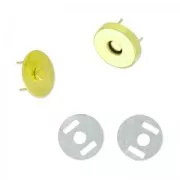 Fermoir aimanté pour pochette et sac doré