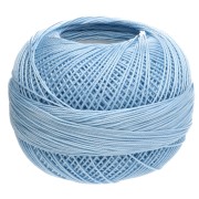 Fil de coton Lizbeth taille 20 - Baby Blue n°649 x192m