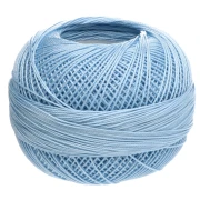 Fil de coton Lizbeth taille 20 - Baby Blue n°649 x192m