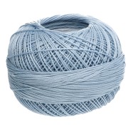 Fil de coton Lizbeth taille 20 - Light Denim Blue n°650 x192m