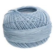 Fil de coton Lizbeth taille 20 - Light Denim Blue n°650 x192m