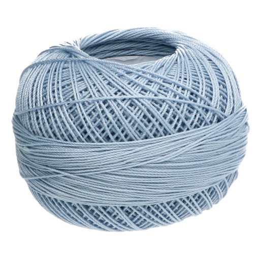 Fil de coton Lizbeth taille 20 - Light Denim Blue n°650 x192m