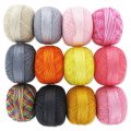 Fil de coton Lizbeth taille 20 - Pistachio Light Green n°681 x192m
