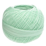 Fil de coton Lizbeth taille 20 - Mint Light n°689 x192m